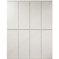 Nevada Kleiderschrank 8 Türen weiß. von EBUY24