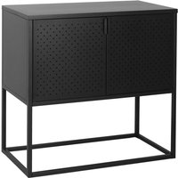 Ebuy24 - News Sideboard mit 2 Türen schwarz. von EBUY24