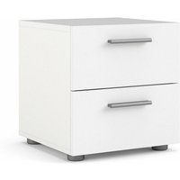 Les Tendances - Pepe Nachttisch Breite 40 cm, Höhe 42 cm weiss. von LES TENDANCES