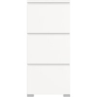 Shoelove Schuhschrank 3 Klaptüren 60x130cm weiß. Shoelove Schuhschrank 3 Klaptüren 60x130cm weiß. von EBUY24