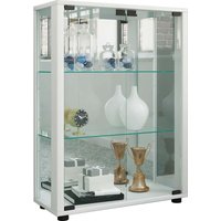 Ebuy24 - Sintalo Vitrinenschrank mit Spiegel 2 Glastüren weiß. von EBUY24