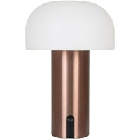 Soham Outdoor Lampe LED wiederaufladbar weiß, Kupfer Dekor. Soham Outdoor Lampe LED wiederaufladbar weiß, Kupfer Dekor. von EBUY24