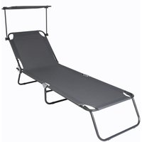 Sonnenliege Liegestuhl Gartenliege von EBUY24