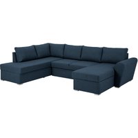 Stefan Schlafsofa Chaiselong rechts, blau. von EBUY24