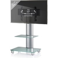 TV Standfuß Alu Glas Rollen Blino ZW TV Standfuß Alu Glas Rollen Blino ZW von EBUY24