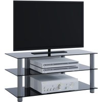 Ebuy24 - tv Möbel Fernseh Rack Alu Glas Netasa Ebuy24 - tv Möbel Fernseh Rack Alu Glas Netasa von EBUY24