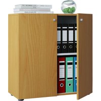 Ebuy24 - Vandol Mini Büroschrank mit 2 Türen Buche dekor. von EBUY24