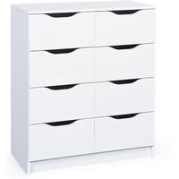 Wung Kommode 8 Schubladen, weiss. Wung Kommode 8 Schubladen, weiss. von EBUY24