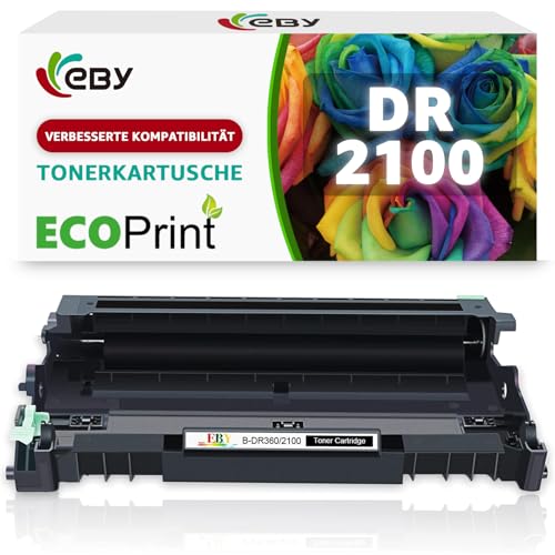 EBY DR2100 DR-2100 Trommel kompatibel für Brother DCP-7030 DCP-7040 DCP-7045N HL-2140 HL-2150 HL-2150N HL-2170 HL-2170W MFC-7320 MFC-7340 MFC-7345DN MFC-7440N MFC-7840W EBY DR2100 DR-2100 Trommel kompatibel für Brother DCP-7030 DCP-7040 DCP-7045N HL-2140 HL-2150 HL-2150N HL-2170 HL-2170W MFC-7320 MFC-7340 MFC-7345DN MFC-7440N MFC-7840W von EBY