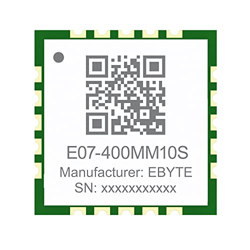 EBYTE CC1101 Funkmodul SPI E07-400MM10S 10dbm 1,5KM RX TX FIFO LQI RSSI Kleine SMD-Stempellöcher Antenne von EBYTE