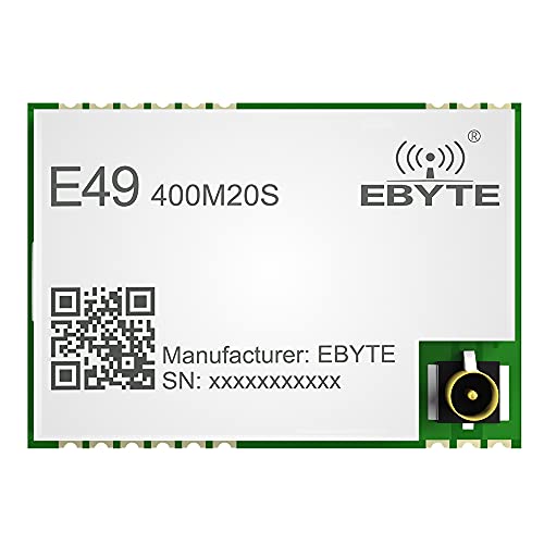 EBYTE CMT2300A Kabelloses Datenübertragungsmodul 20dBm 433MHz RF Modul SMD Wireless Modul IPEX / Stempelloch E49-400M20S SPI Modul von EBYTE