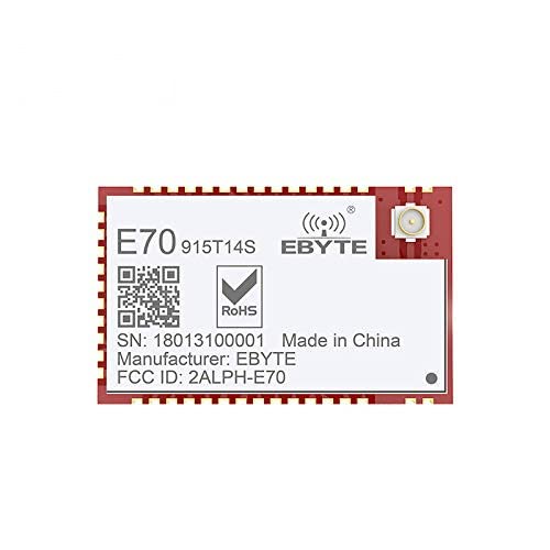 EBYTE E70-915T14S CC1310 915MHz Dual Core Microcontroller rf Transceiver SMD 14dBm PEX Antenna 915 MHz Transmitter Receiver von EBYTE
