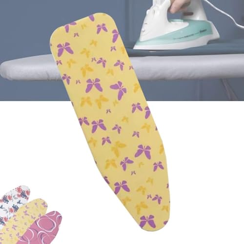 Bügelbrettbezug und -Auflage Bügelbrettbezug und -unterlage, 2er-Pack, Mehrfarbig, 33 x 109 cm(Yellow) von EBZFASO