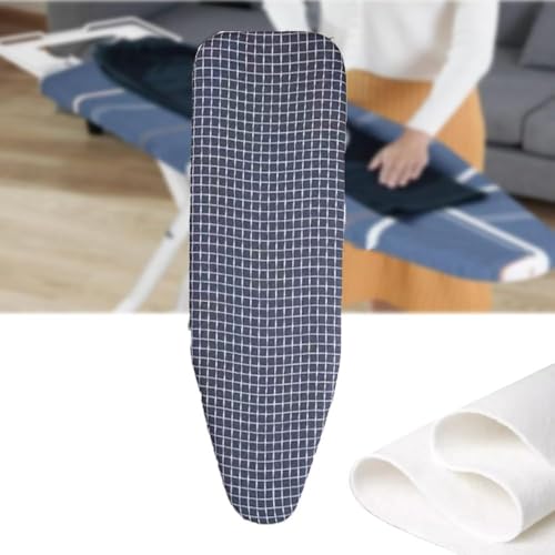 Bügelbrettbezug und -Auflage Bügelbrettbezug und -unterlage, 2er-Pack, Mehrfarbig, mehrere Größen(Blue,14x40 Inch(100x34cm)) von EBZFASO