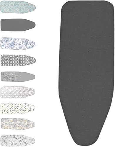 Bügelbrettbezug und -Auflage Bügelbrettbezug und -unterlage, Mehrfarbig, mehrere Größen(Black,120x40 cm (15x48 inch)) von EBZFASO
