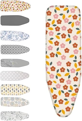 Bügelbrettbezug und -Auflage Bügelbrettbezug und -unterlage, Mehrfarbig, mehrere Größen(Flower,92x33 cm (13x36 inch)) von EBZFASO