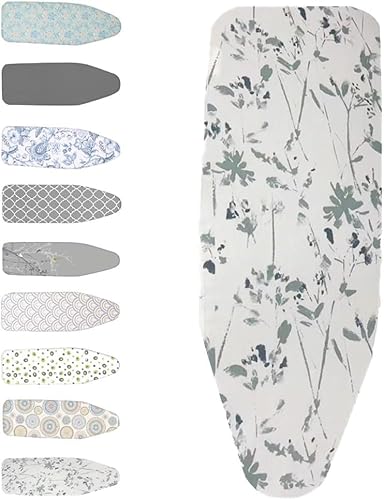 Bügelbrettbezug und -Auflage Bügelbrettbezug und -unterlage, Mehrfarbig, mehrere Größen(Grass,120x40 cm (15x48 inch)) von EBZFASO