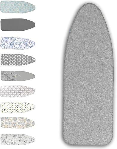 Bügelbrettbezug und -Auflage Bügelbrettbezug und -unterlage, Mehrfarbig, mehrere Größen(Silver,120x40 cm (15x48 inch)) von EBZFASO