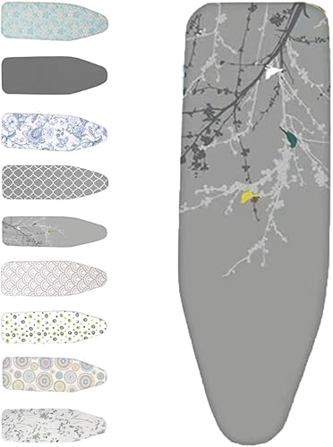 Bügelbrettbezug und -Auflage Bügelbrettbezug und -unterlage, Mehrfarbig, mehrere Größen(Twigs,120x40 cm (15x48 inch)) von EBZFASO