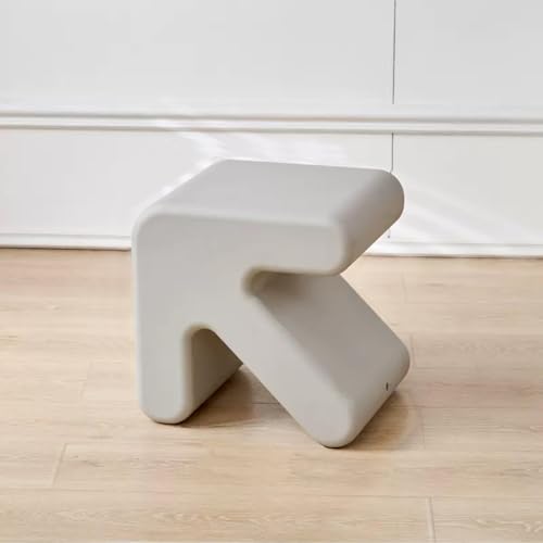 EBZFASO Beistelltisch Kunststoff Getränk Ende Tisch Akzent Seite Tisch Hocker Nachttisch Multicolor(Grå) von EBZFASO