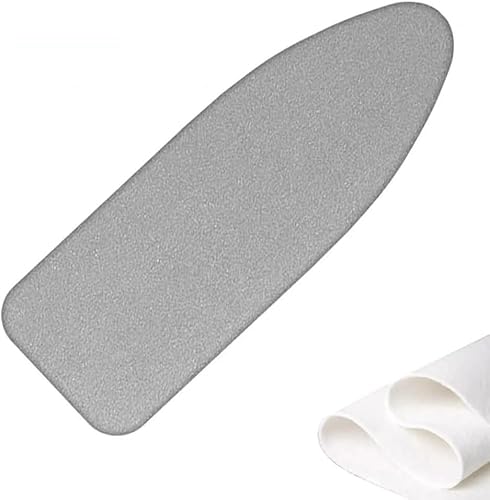 EBZFASO Bügelbrettbezug und -Auflage Bügelbrettbezug und -unterlage, Baumwolle, Silber, mehrere Größen(16x48 inch(120x40 cm)) von EBZFASO