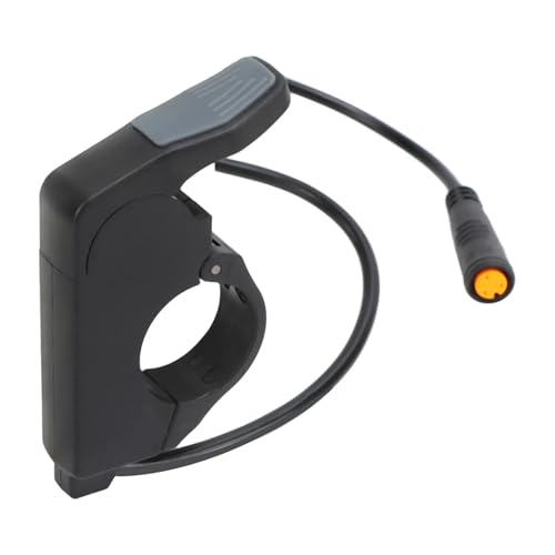 EBZFASO Daumen-Drosselklappe Daumengashebel for Elektrofahrräder, Schwarz, 22,2 mm von EBZFASO