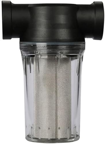 EBZFASO Pipeline-Filter Inline-Vorfilter mit hohem Durchfluss for Hochdruckreiniger und Bewässerungssysteme, mehrere Größen(Pre Filter (4 Minutes 250 Mesh)) von EBZFASO