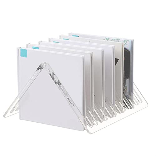 EBZFASO Plattenständer für Musikzimmer, Klarer Acryl-Schallplatten-Display-Ständer-Halter-Organizer for Bücher und Zeitschriften EBZFASO Plattenständer für Musikzimmer, Klarer Acryl-Schallplatten-Display-Ständer-Halter-Organizer for Bücher und Zeitschriften von EBZFASO