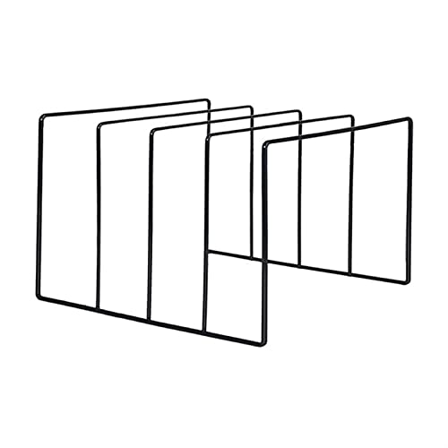 EBZFASO Plattenständer für Musikzimmer, Schallplatten- und CD-Aufbewahrungshalter aus Metalldraht for den Schreibtisch in mehreren Größen for 50 Alben(S) von EBZFASO