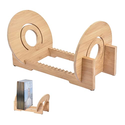 EBZFASO Plattenständer für Musikzimmer, Tisch-Aufbewahrungsregal for Schallplatten oder CDs, for bis zu 50 EBZFASO Plattenständer für Musikzimmer, Tisch-Aufbewahrungsregal for Schallplatten oder CDs, for bis zu 50 von EBZFASO