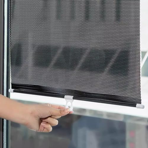 EBZFASO Verdunkelungsrollos Einziehbare Sonnenschutzrollos, Verdunkelungsrollos(45 * 125cm) von EBZFASO