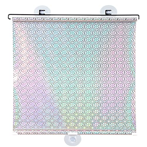 EBZFASO Verdunkelungsrollos Kein Bohren erforderlich Isolierung Temporäre Jalousien, Jalousien Sonnenschutz(50x125cm/19.7x49.2in) von EBZFASO