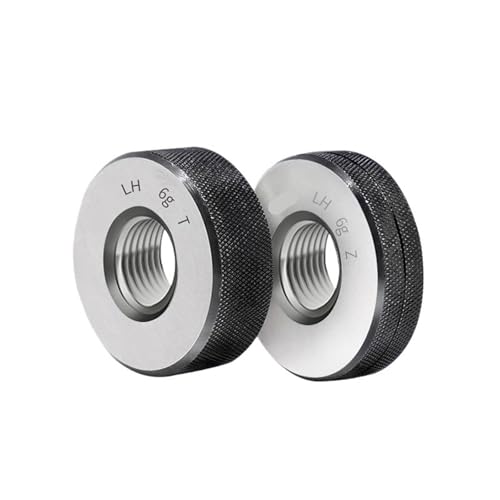 Gewindelehrdorn Linkshänder Nicht-Standard Metrisches Gewinde Ringlehrensatz M53-M59 6g Genauigkeitsmesswerkzeug(X 3.0 Lh,M55-6g T Z) von EBZFASO