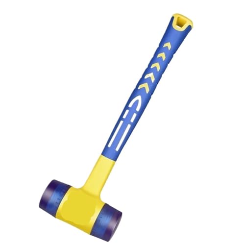 Gummihammer Doppelseitiger Schlägelkopf, Doppelkopf-Gummihammer 25-45 mm(25mm) von EBZFASO