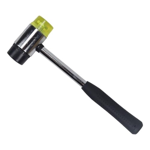 Gummihammer Doppelseitiger Schlägelkopf, Gummihammer, 1 Stück, mehrere Größen(25mm) von EBZFASO
