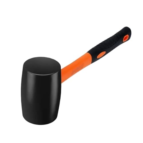 Gummihammer Doppelseitiger Schlägelkopf, Gummihammer Hammer Schwarz von EBZFASO