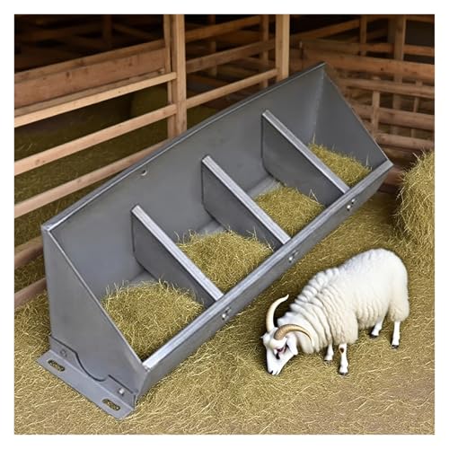 Hochleistungsfutterautomaten für landwirtschaftlic Viehfuttertrog aus Edelstahl mit Trennwand, 9,5–38 l(4-Compartment) von EBZFASO