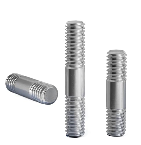 Vollgewindestange, lange Gewindeschraube Doppelend-Gewindestange, 304 Edelstahl, M4, M5, M6, M8, M10, M12, Länge 20–250 mm(180mm,M12(1pcs)) von EBZFASO
