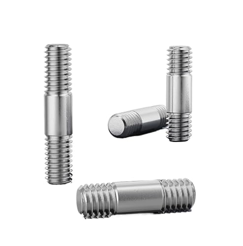 Vollgewindestange, lange Gewindeschraube Doppelend-Gewindestange M4 x (20-250) mm 304 Edelstahl Packung mit 5 bis 30 Stück(25pcs,M4x90mm) von EBZFASO