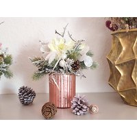 Adventsgesteck Mit Christrosen-Chalet-Tischgesteck-Tischdeko-Weihnachten-Deko Advent-Weihnachtsdeko-Gesteck-Wintergesteck-Adventsdeko-Deko von EBmomente