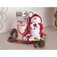 Grabgesteck Kinder Mit Kerze-Weihnachten-Advent-Adventsgesteck-sternenkind-Grabschmuck-Grabgesteck-Winter-Urnengrab-Allerheiligen-Gesteck von EBmomente