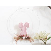 Türkranz Ostern-Samthase-Rosa-Gelb-Mint-Frühlingskranz-Osterdeko Fenster-Osterkranz-Frühlingsdeko-Metallring-Fensterkranz-Fensterhänger-Deko Türkranz Ostern-Samthase-Rosa-Gelb-Mint-Frühlingskranz-Osterdeko Fenster-Osterkranz-Frühlingsdeko-Metallring-Fensterkranz-Fensterhänger-Deko von EBmomente