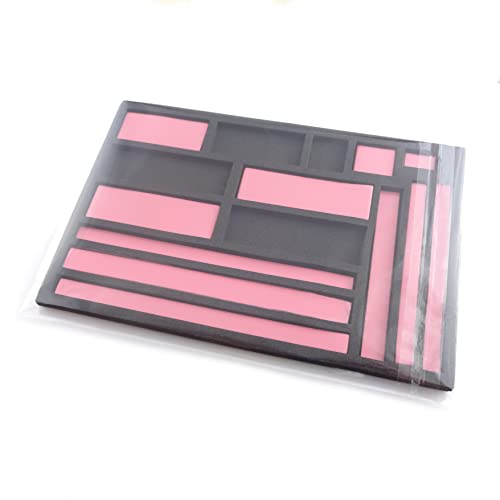 EC360® GOLD 14,5W/mK Wärmeleitpad (Wärmeleitpad-Set für ASUS RTX 3080/3080TI STRIX) von EC360