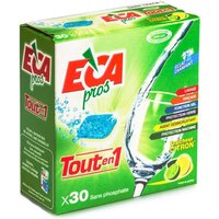 Spülmaschinentabs All-in-One Limettenfrische, 30 Tabletten von ECA PROS