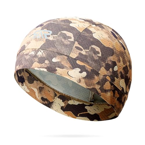 ECBLI Schweißabsorbierende Sportkappe, Kühlender Totenkopf, Bequem, Atmungsaktiv(Desert) von ECBLI