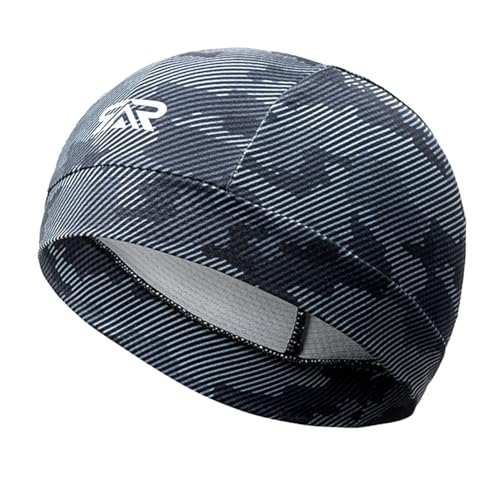 ECBLI Sweat-Absorbing Sports Cap Cooling Skull Comfort Breathable Outdoor Hat for Men Women(Deep sea) von ECBLI