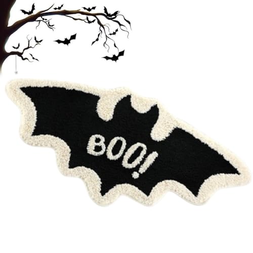 ECBLI Unwelcome Bat Door Mat, Front Halloween Door Mat Gothic, Funny Bat Welcome Doormat for Halloween, Halloween Decorations Outdoor, Spooky New Home Closing Housewarming Gift(#6) von ECBLI