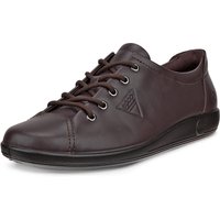 Ecco Schnürschuh "Ecco Soft 2.0", Freizeitschuh, Halbschuh, Schnürschuh mit dezenter Logo Prägung von ECCO