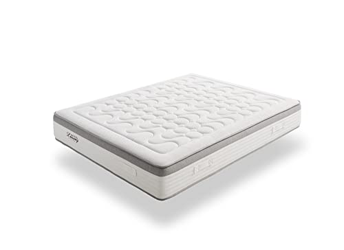 ECCOX - Memory Foam Matratze 5 Sterne Hotel - Höhe 30cm - Core HR Premium Care Control High Density - Superior Polsterung ViscoGel + Supersoft - Mittlere bis hohe Festigkeit (160x200 cm) von ECCOX