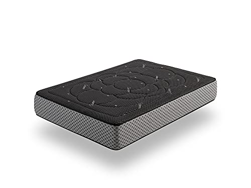 ECCOX - Memory Foam Matratze Cashmere Night Comfort - Höhe 30 cm - HR-Schaumkern mit hoher Dichte - ViscoGel + Supersoft-Polsterung - Mittelhohe Festigkeit (160x200 cm) von ECCOX